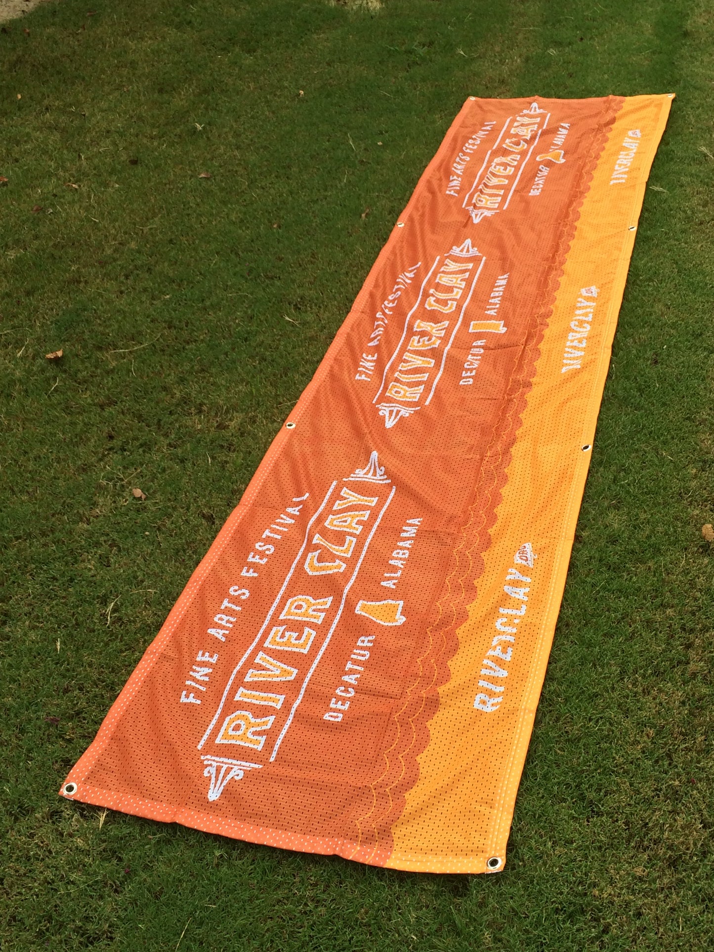 4 oz MESH Polyester - Single Reverse Banner