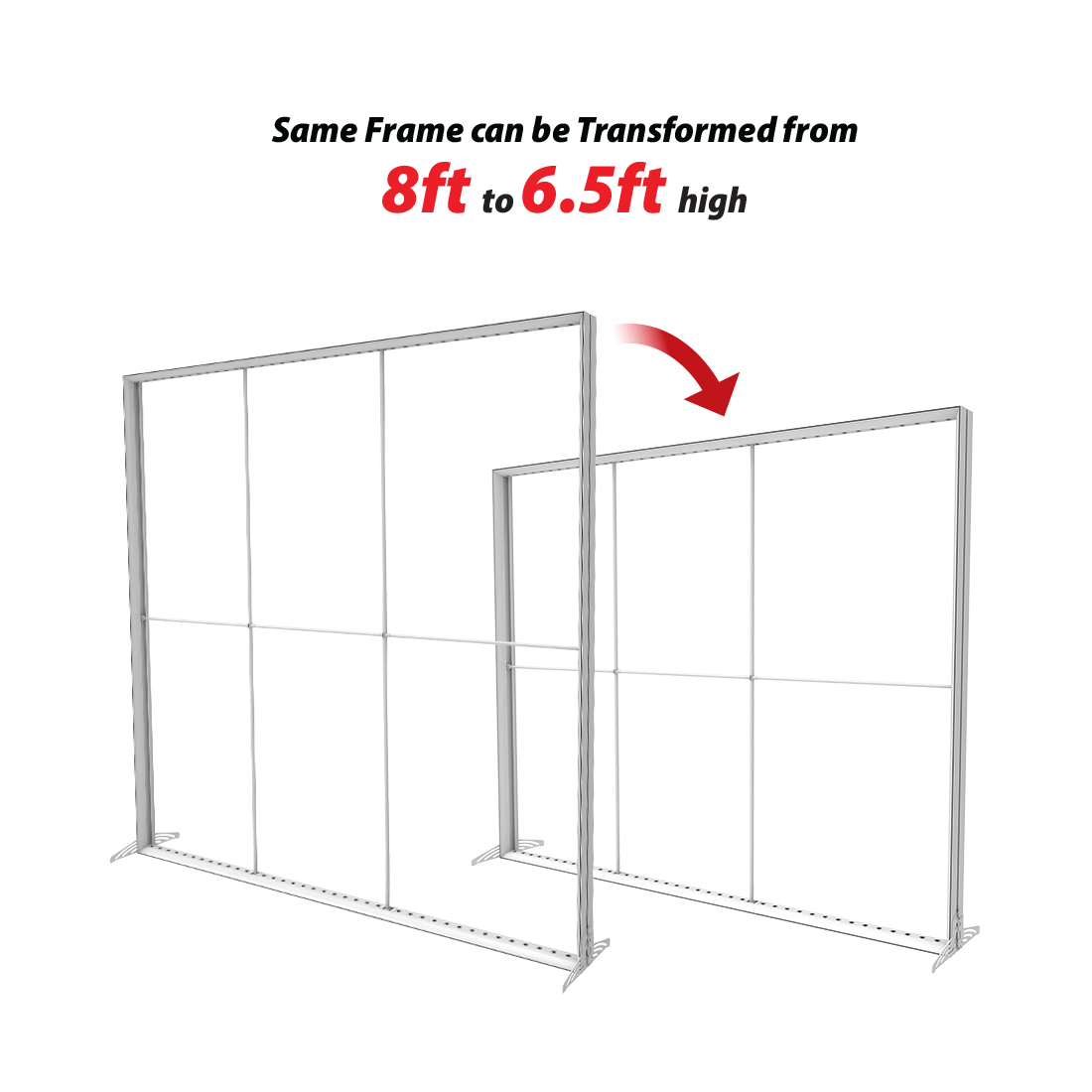 BRITELINE-8 8ft x 8ft Backlit Display