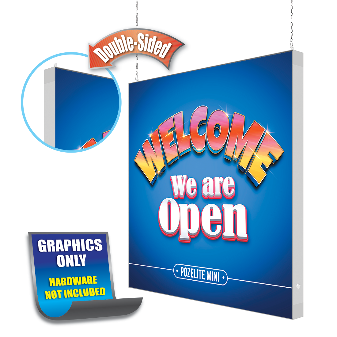 HANGING BACKLIT DISPLAY KITS