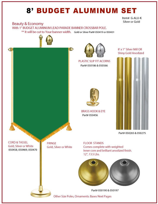 Gonfalon & Flag Hardware Kits