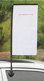 CAR FLAG MINI WINDOW WING / TEARDROP
