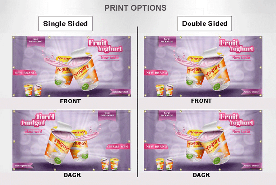 Custom Print Flags - Small Quantity