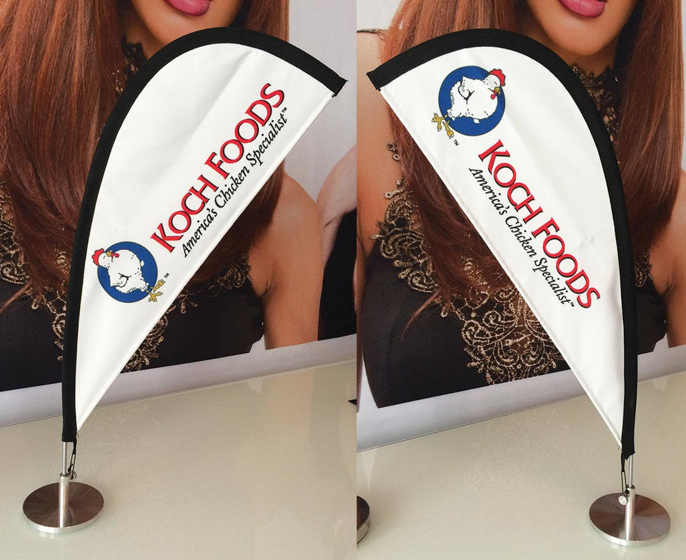 DESKTOP MINI TEADROP FLAG