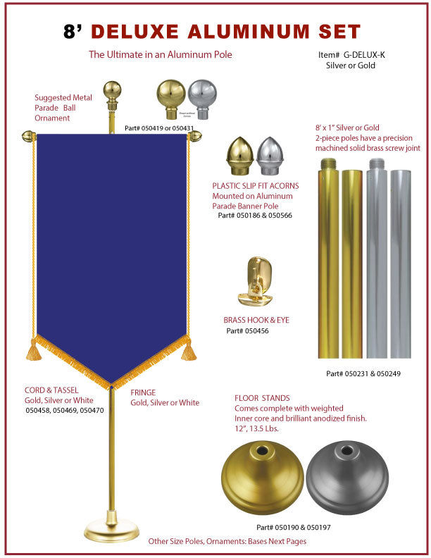 Gonfalon & Flag Hardware Kits