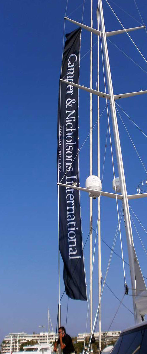 4 oz MESH Polyester - Single Reverse Banner