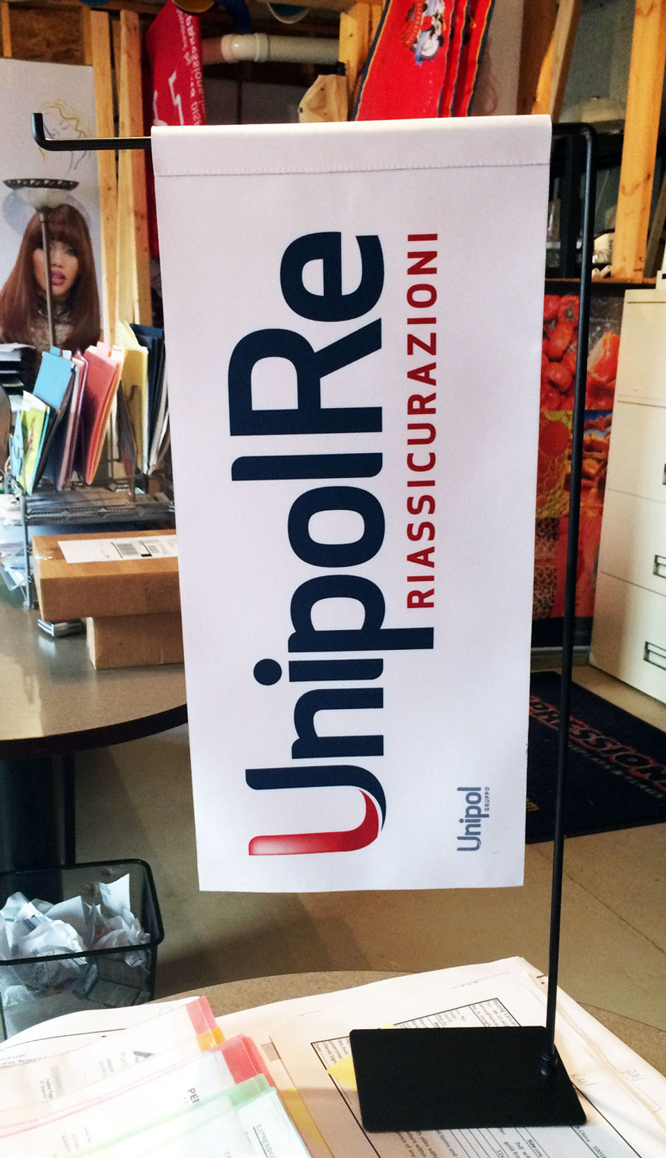 Mini Wire Counter Banner Stands