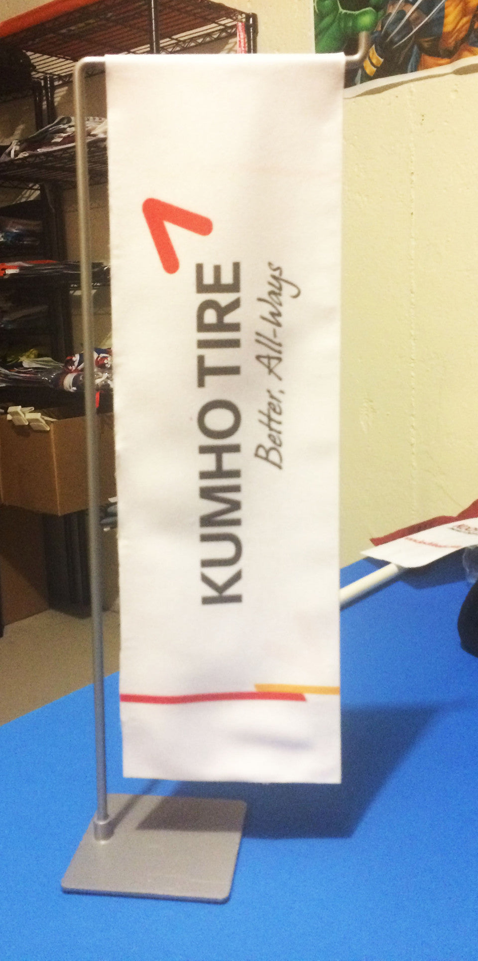 Mini Wire Counter Banner Stands