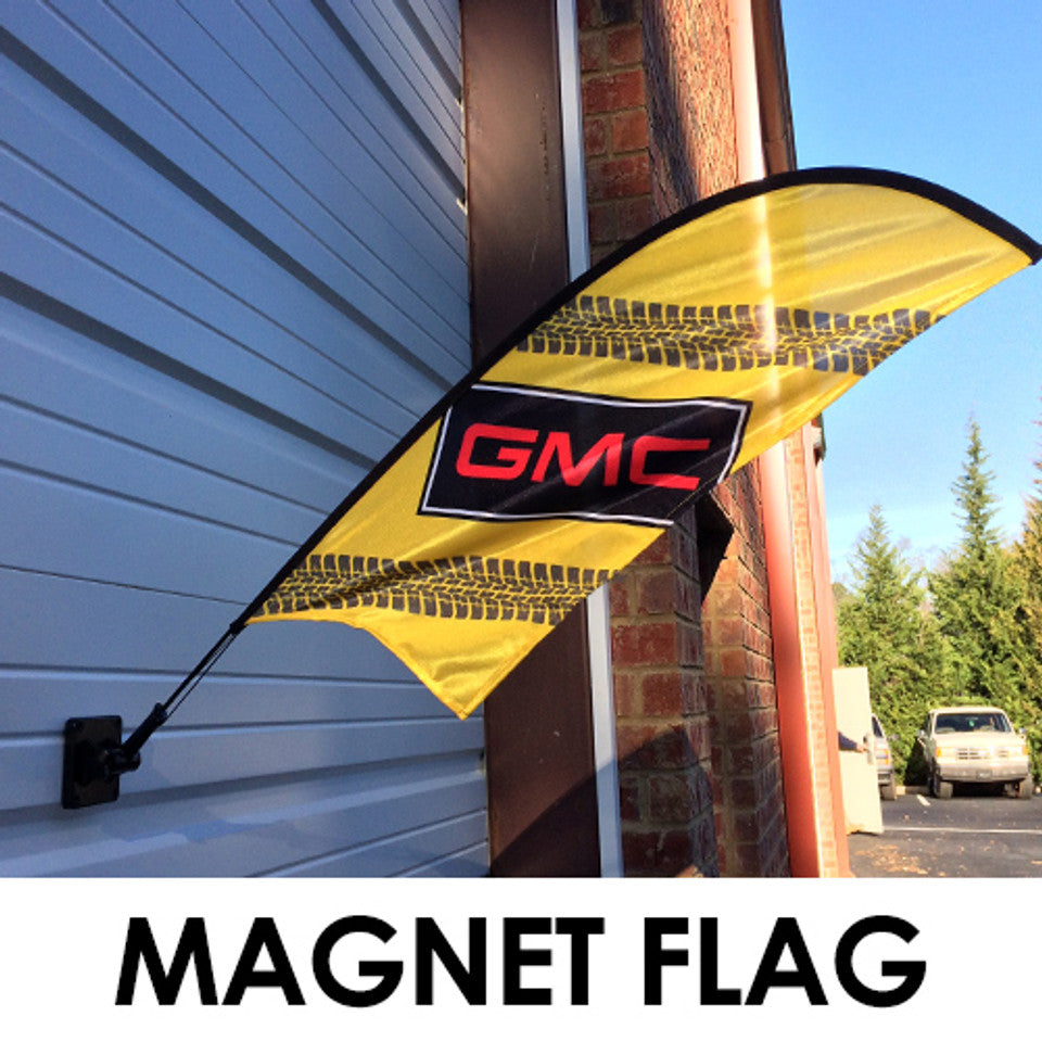 MAGNETIC BASE MINI FLAG