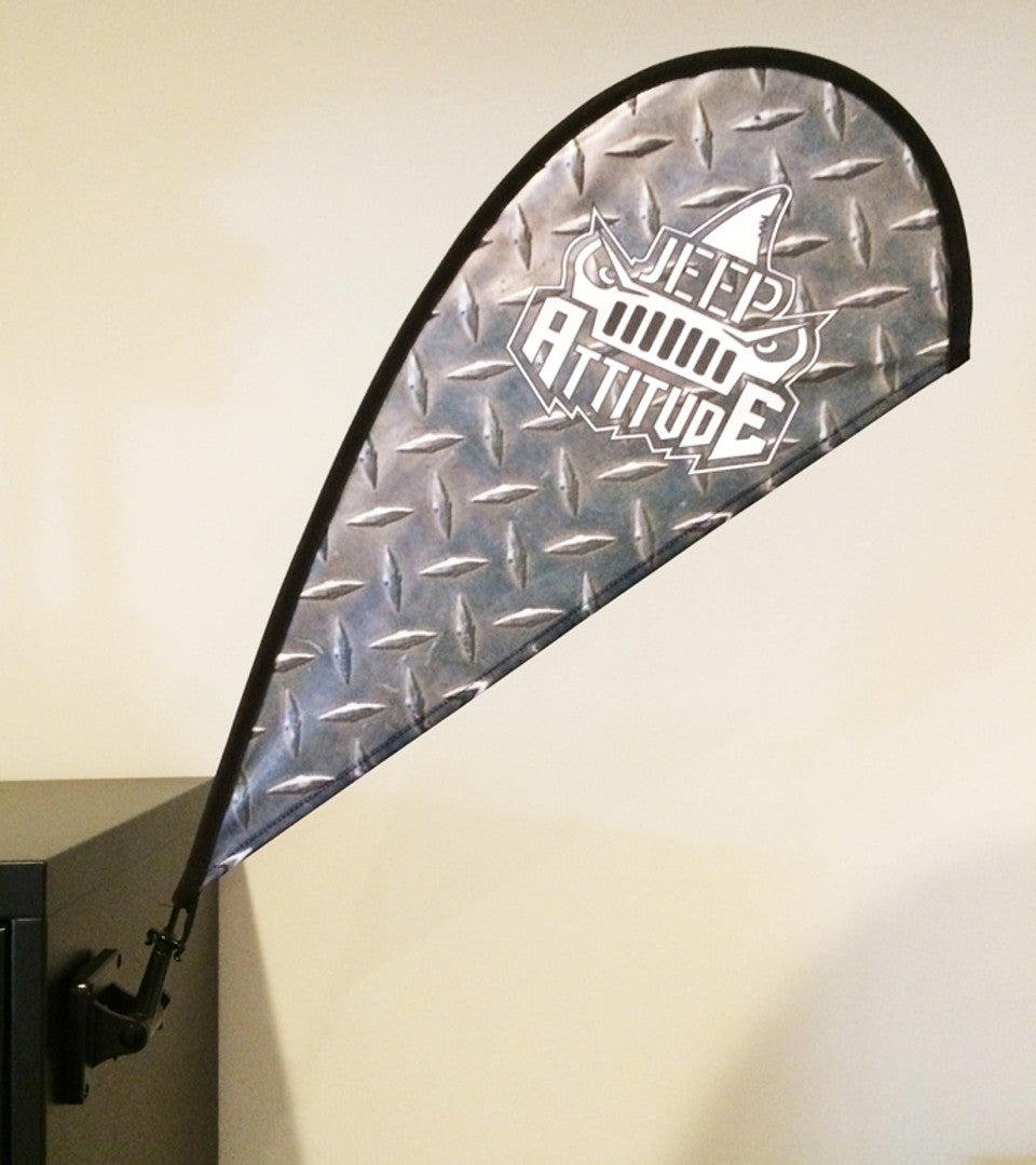 MAGNETIC BASE MINI FLAG