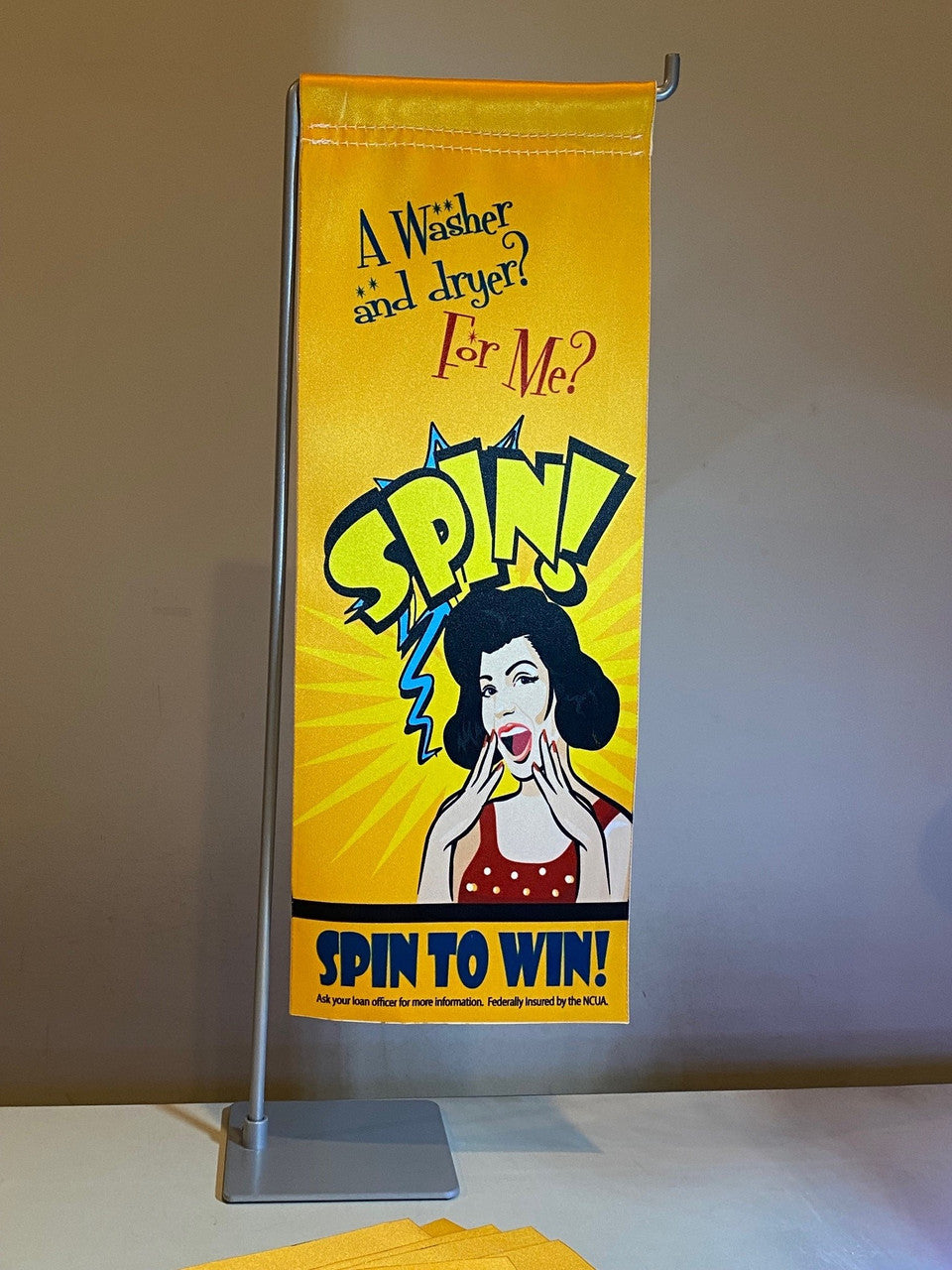 Mini Wire Counter Banner Stands