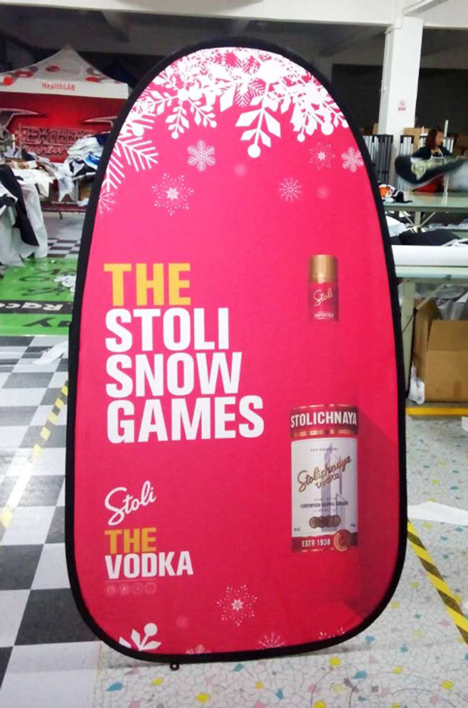 A-Frame Pop-Up Banner