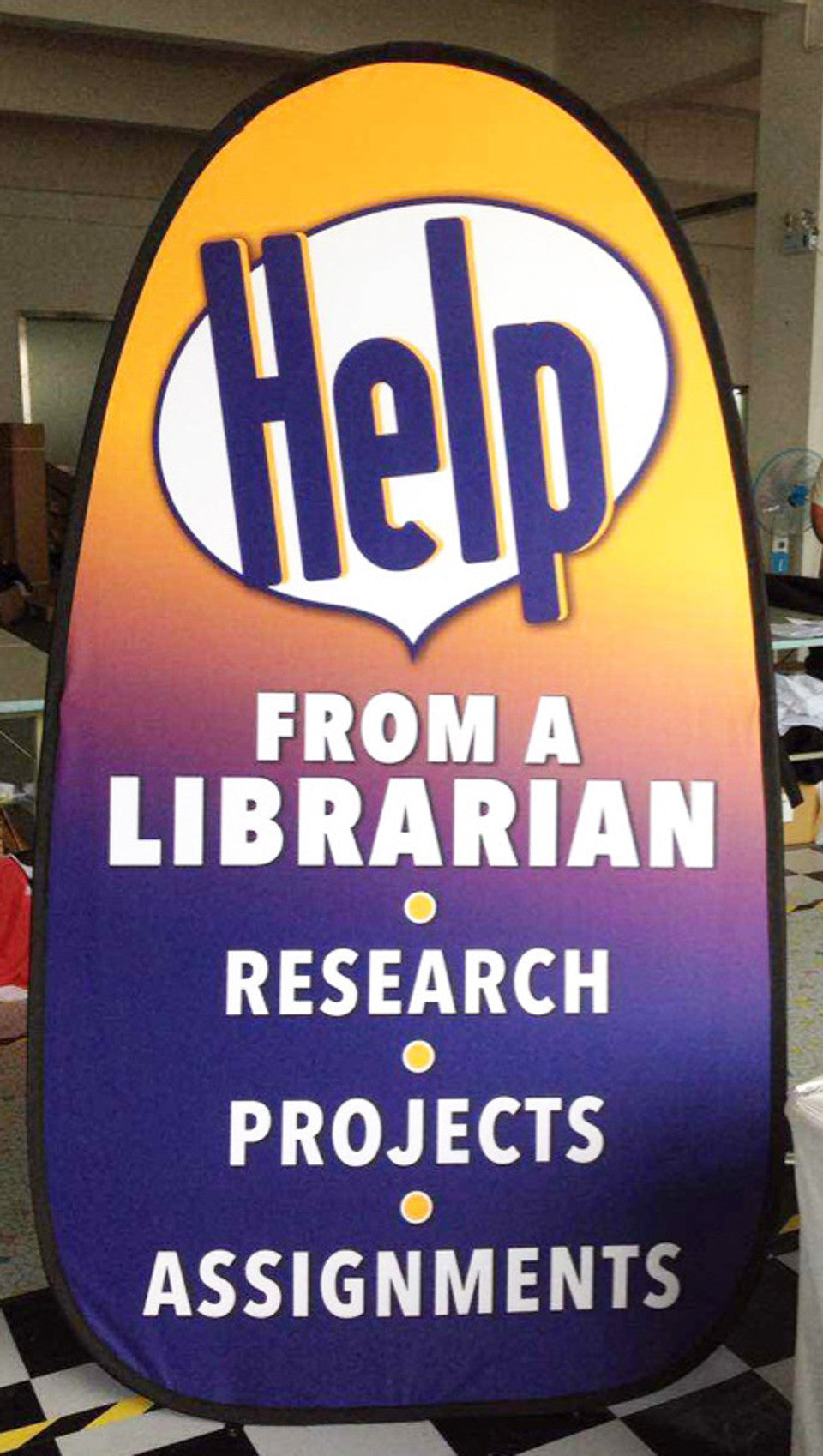 A-Frame Pop-Up Banner