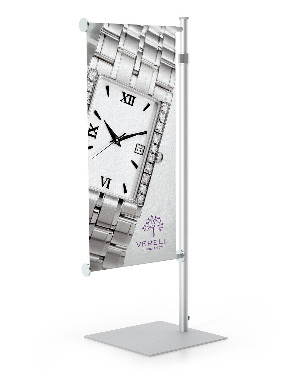 Premium Countertop Banner Stand