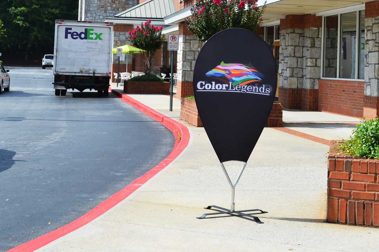 Bubble Banner / Pin-Point Banner