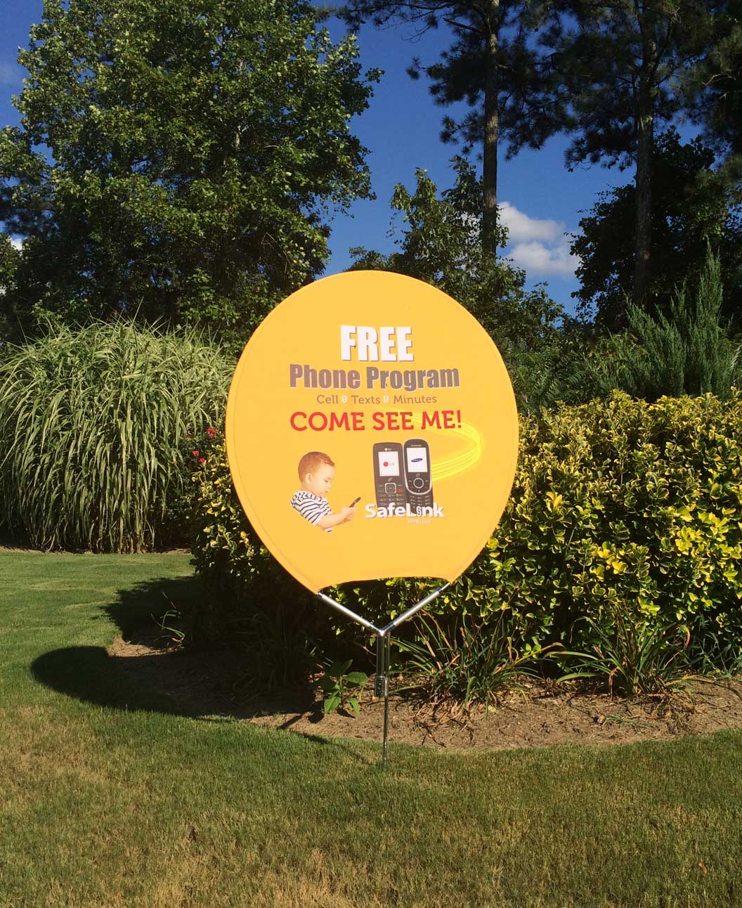 Bubble Banner / Pin-Point Banner