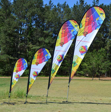 9' Teardrop Flag