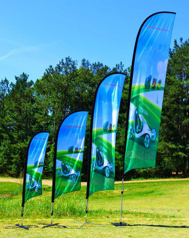 12' Feather Wing Flag