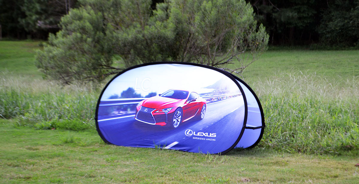 A-Frame Pop-Up Banner