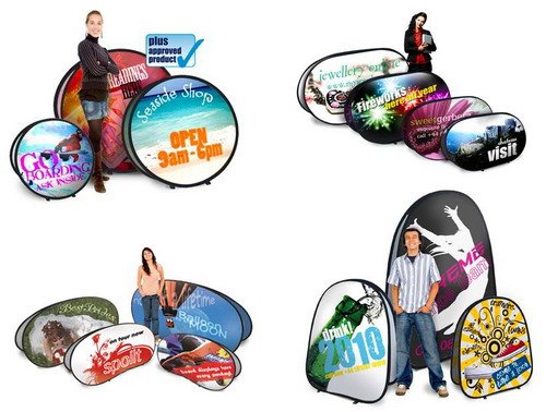A-Frame Pop-Up Banner