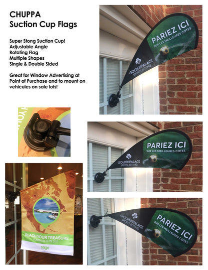 SUCTION CUP FLAG