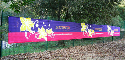 4 oz MESH Polyester - Single Reverse Banner