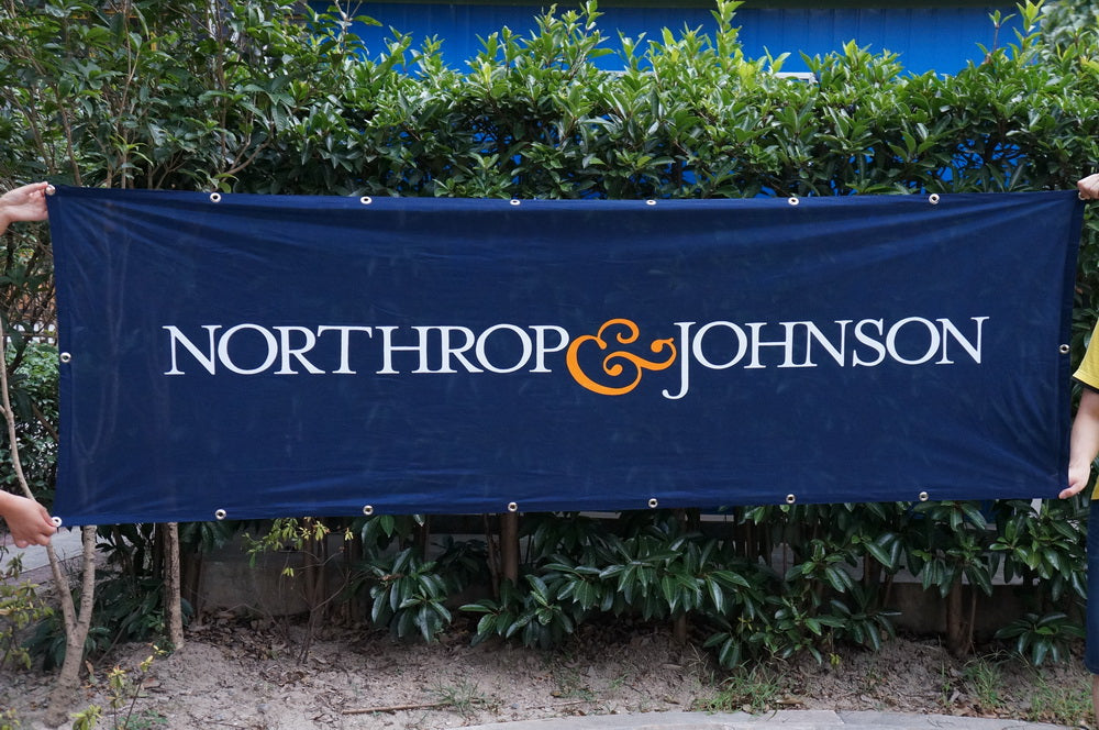 4.5 oz Polyester - Single Reverse Banners