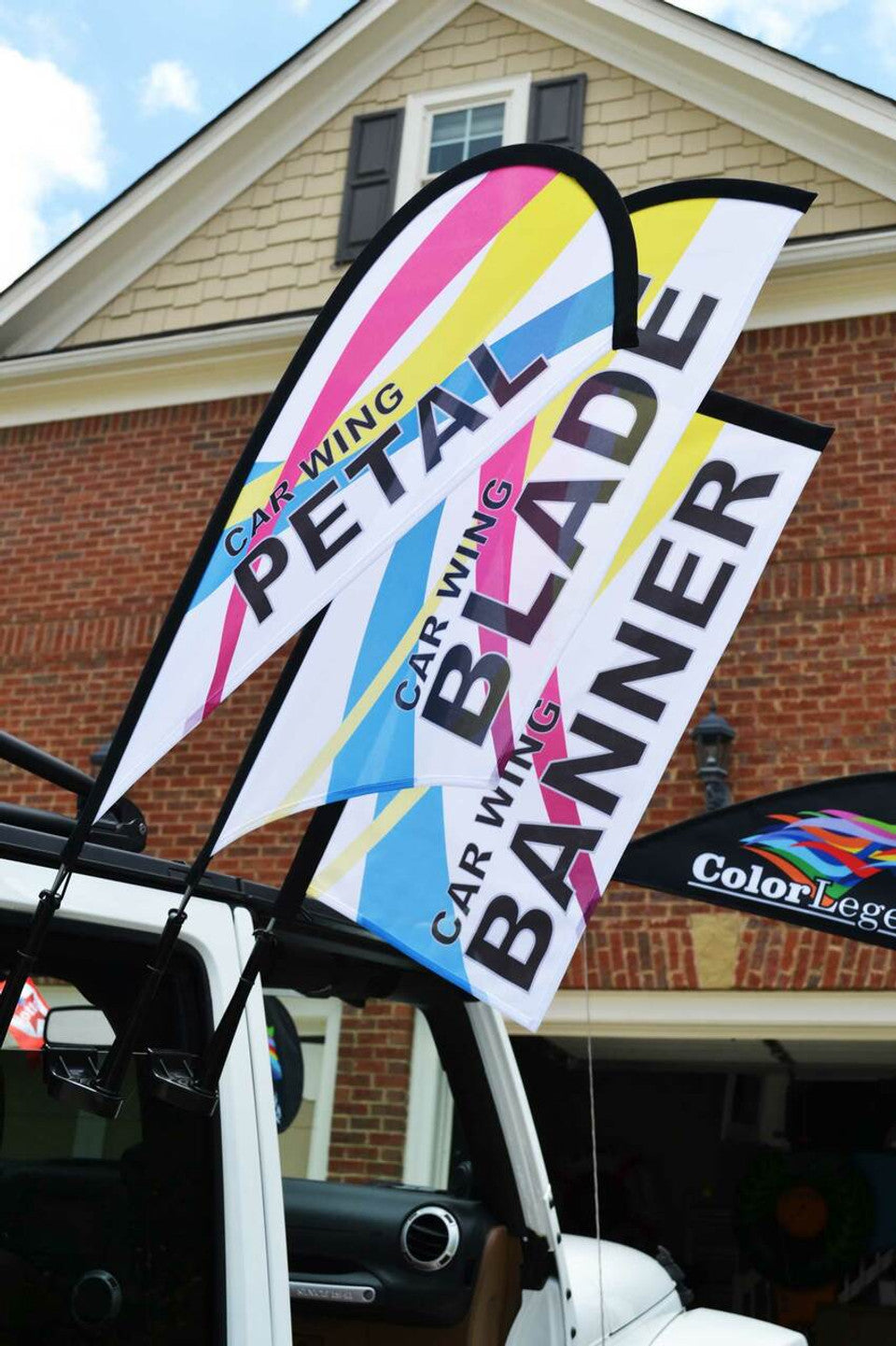 SUCTION CUP FLAG