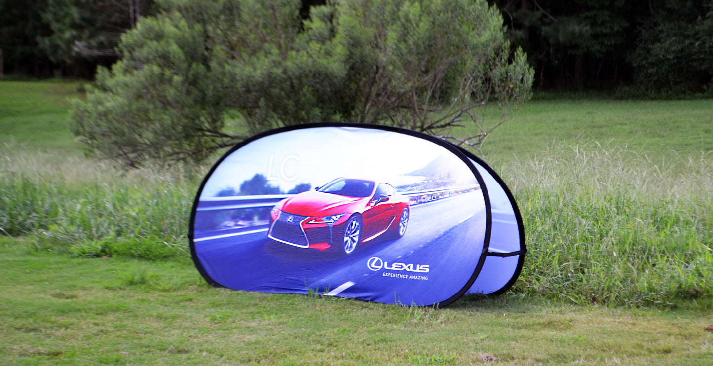 A-Frame Pop-Up Banner