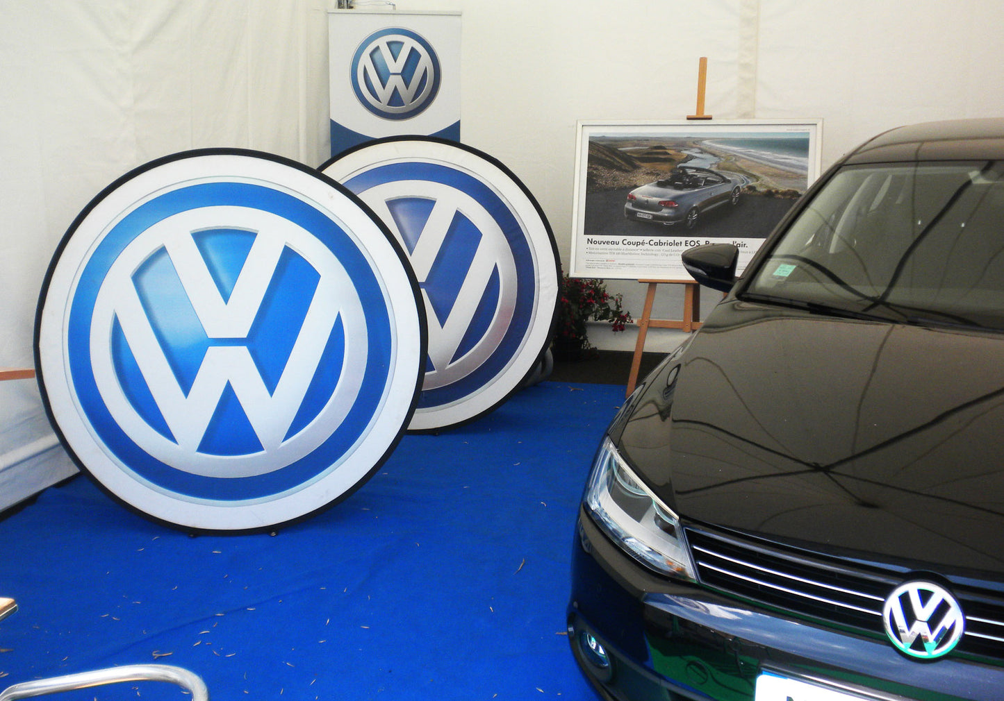 A-Frame Pop-Up Banner