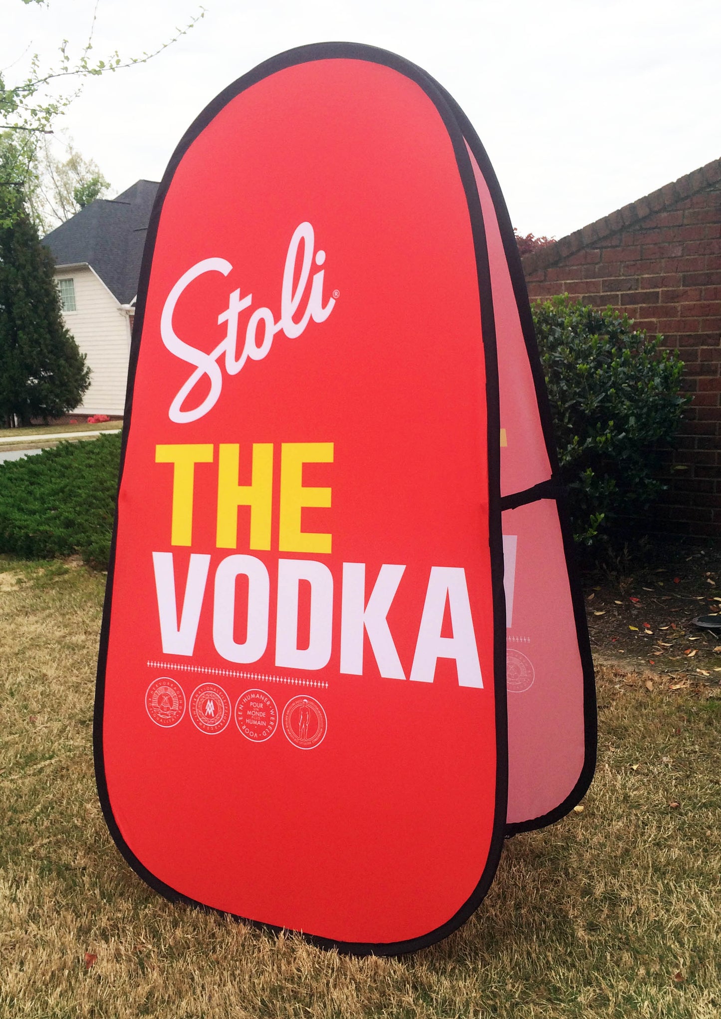 A-Frame Pop-Up Banner