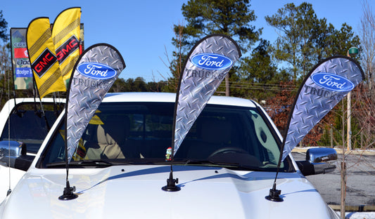 SUCTION CUP FLAG