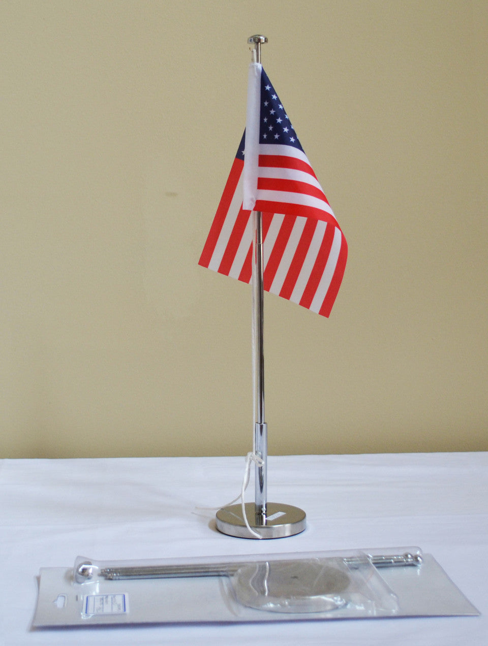 Premium Table Flag on Stand