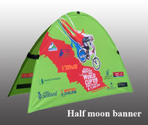 A-Frame Pop-Up Banner (Horizontal | Vertical | Round | Triangle)