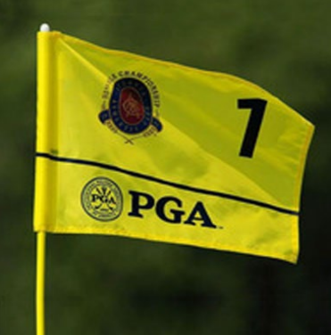 Practice Green 6" x 8" Golf Flag