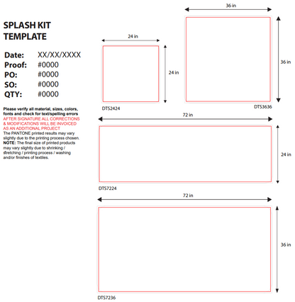 Splash Pop-Up A-Frame