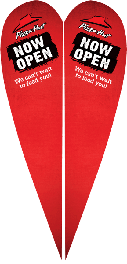 TEARDROP | PETAL STYLE Wing Banner (FULL KIT)