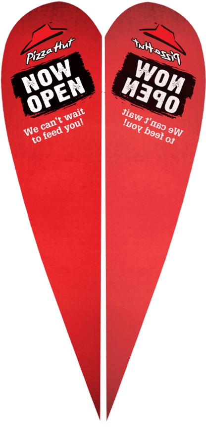 TEARDROP | PETAL STYLE Wing Banner (FULL KIT)